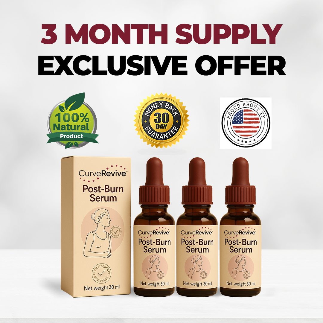 CurveRevive™ Post-Burn Serum – 3 Month Supply